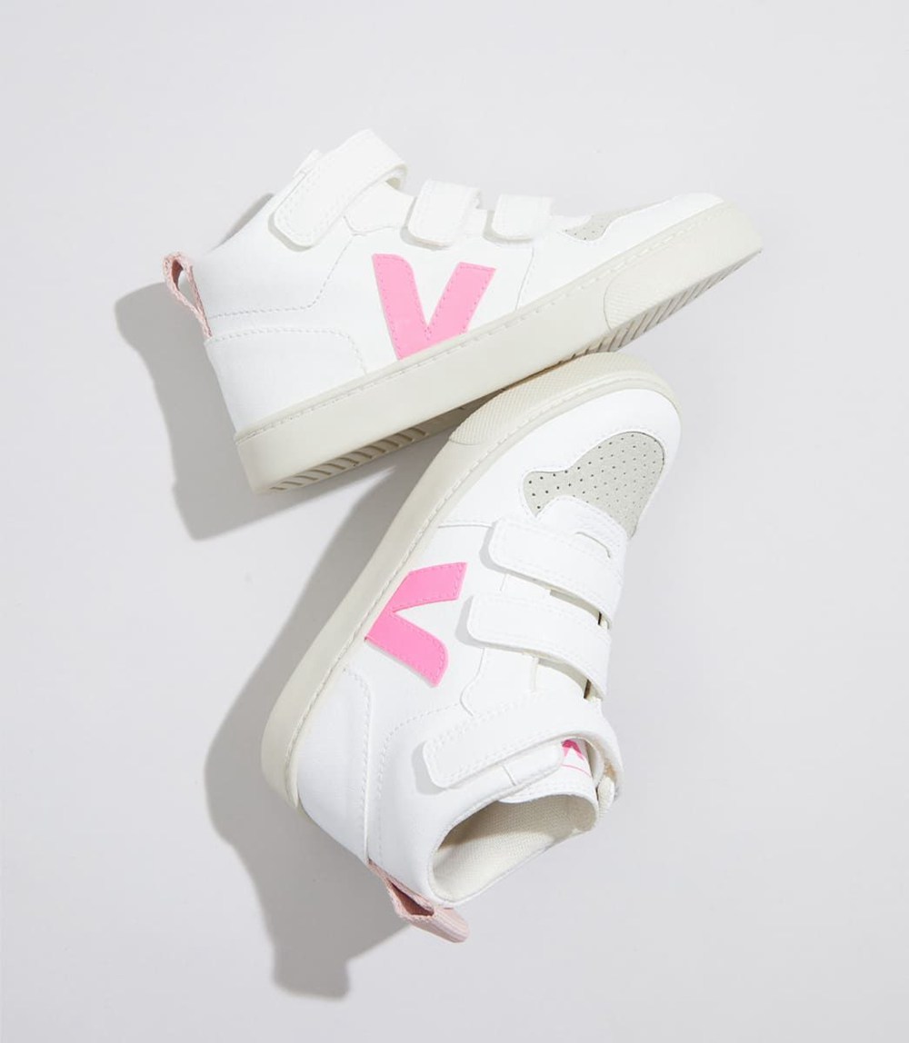 Veja Sneakers Barn - V-10 Mid Cwl - Vita - 718069-GNC